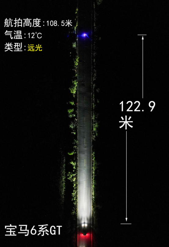比奥迪Q7照的还远？扉旅汽车实测宝马6系GT大灯