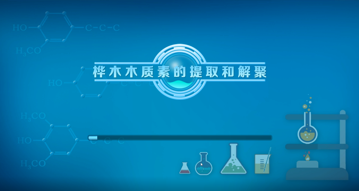 北京欧倍尔桦木木质素的提取和解聚虚拟仿真软件