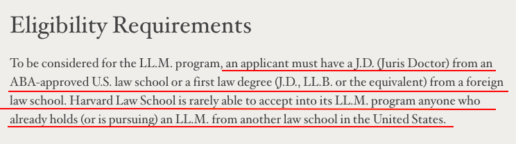 中国非法本能申请T14 法学院LLM吗？这次让你明明白白！