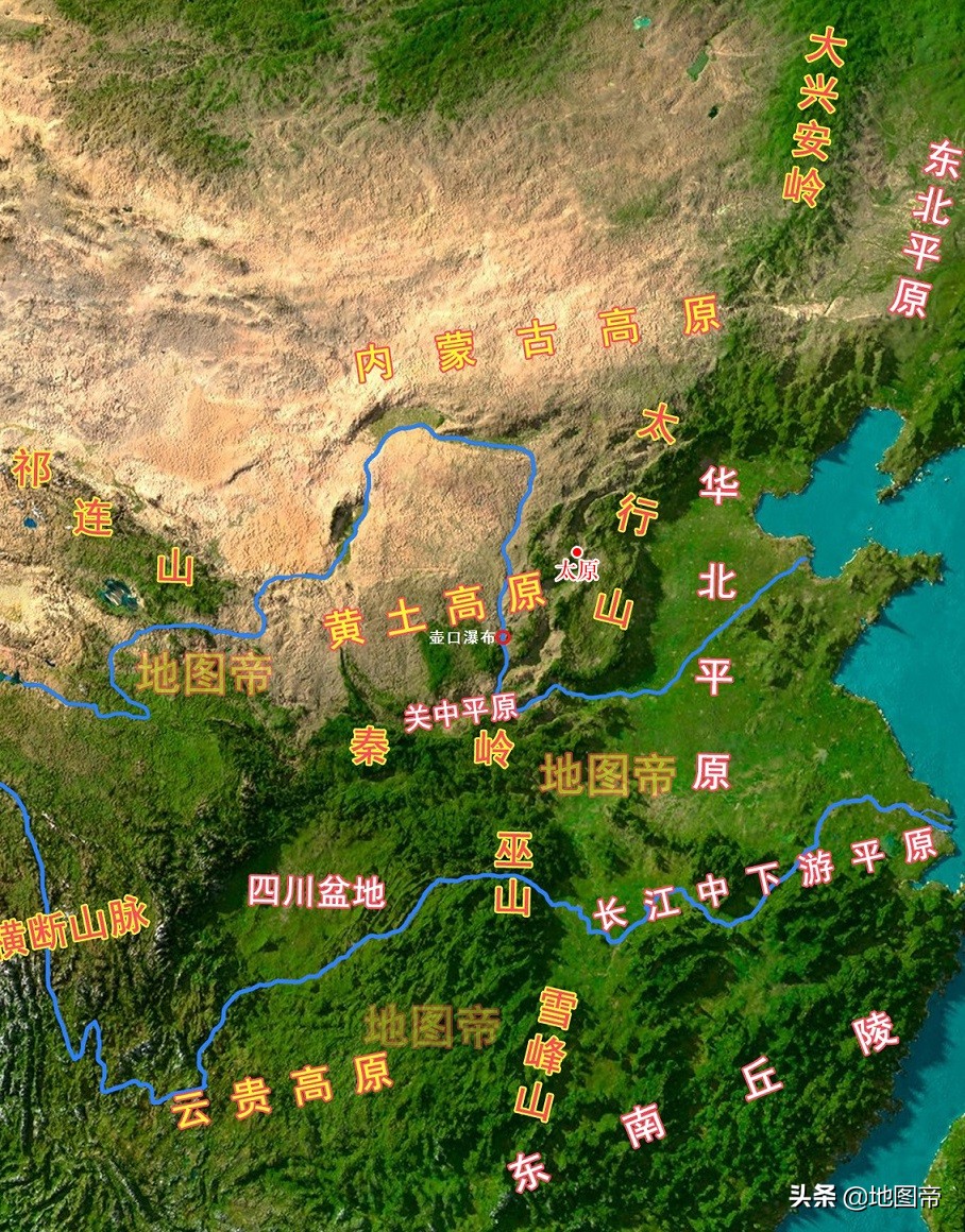 壶口瀑布分属山西和陕西，落差高达四十多米，古代货船怎么过去？