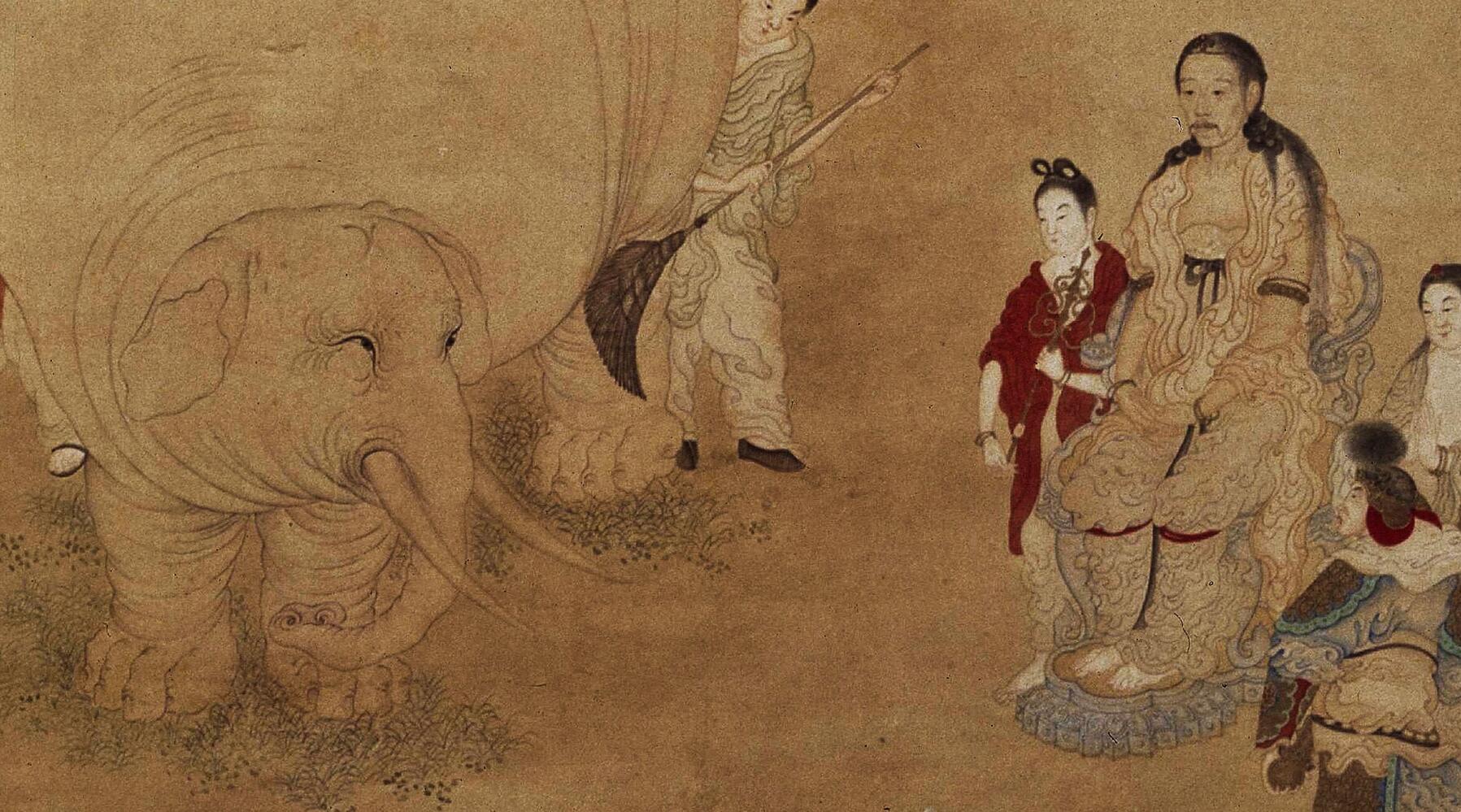 乾隆皇帝最喜爱的画师之一：丁观鹏的仙佛世界