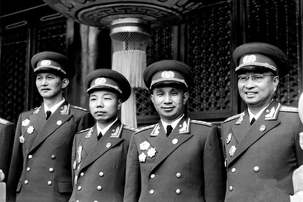 十大开国大将各个历史时期的最高职务分别是什么？