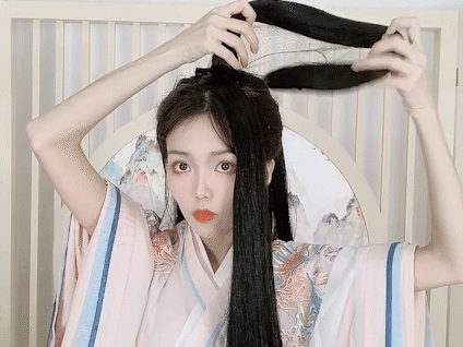 中国传统汉服发型教程