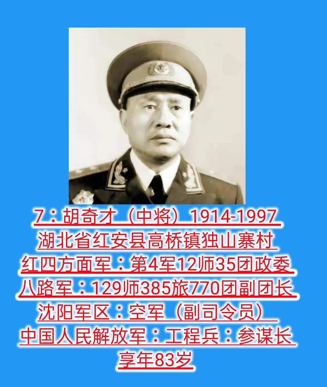 享年83岁中国人民解放军:工程兵参谋长沈阳军区:空军(副司令员)湖北省
