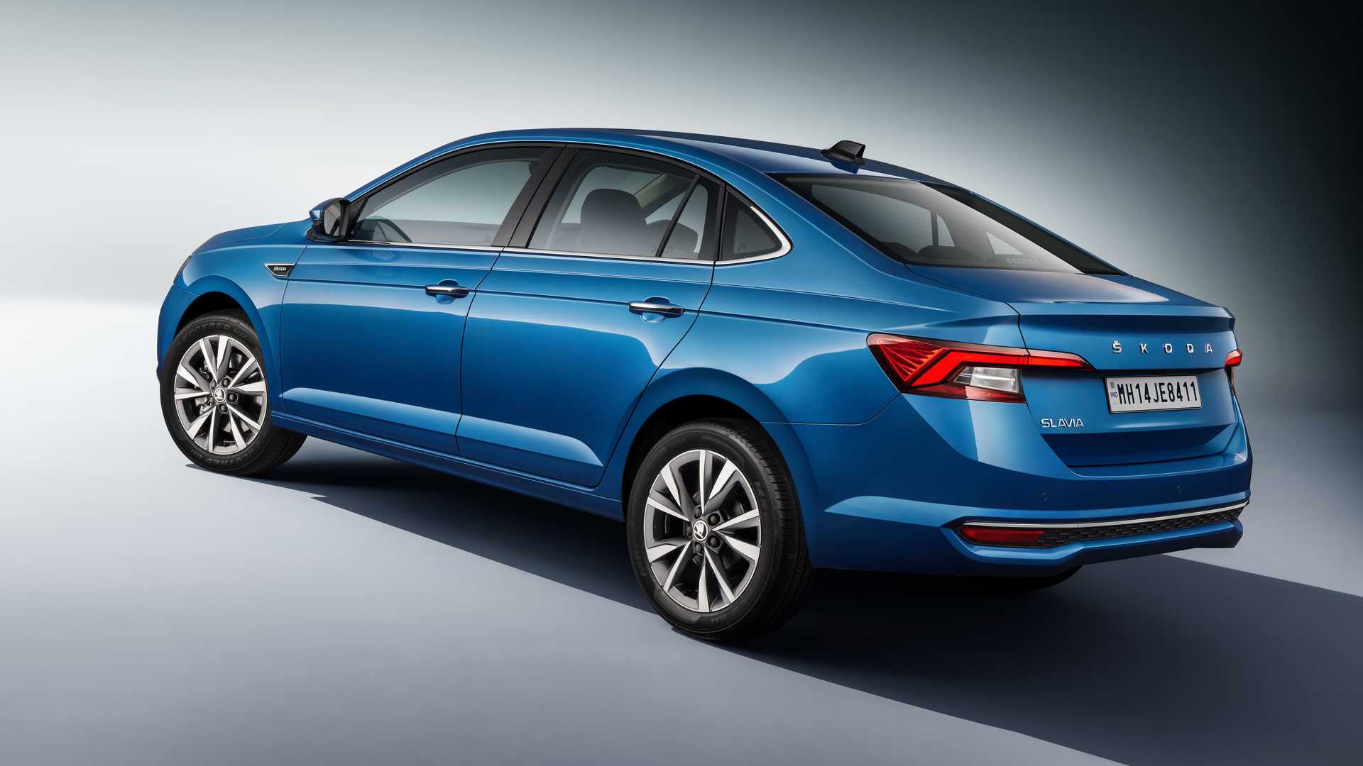 斯柯达Slavia官图发布！印度特供车，竟跟上潮流，放国内也不错