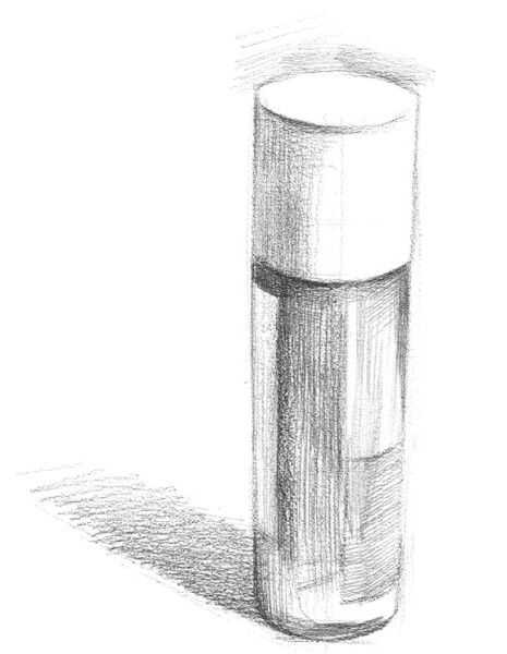 几何体素描很难画？分步骤教你画圆柱体画法，简单易学，建议收藏