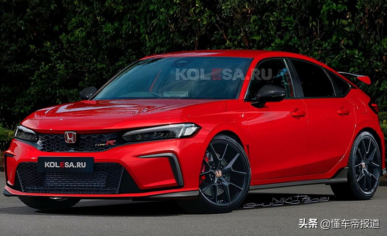 新车｜或将于2022年正式发布 全新本田思域Type R最新渲染图