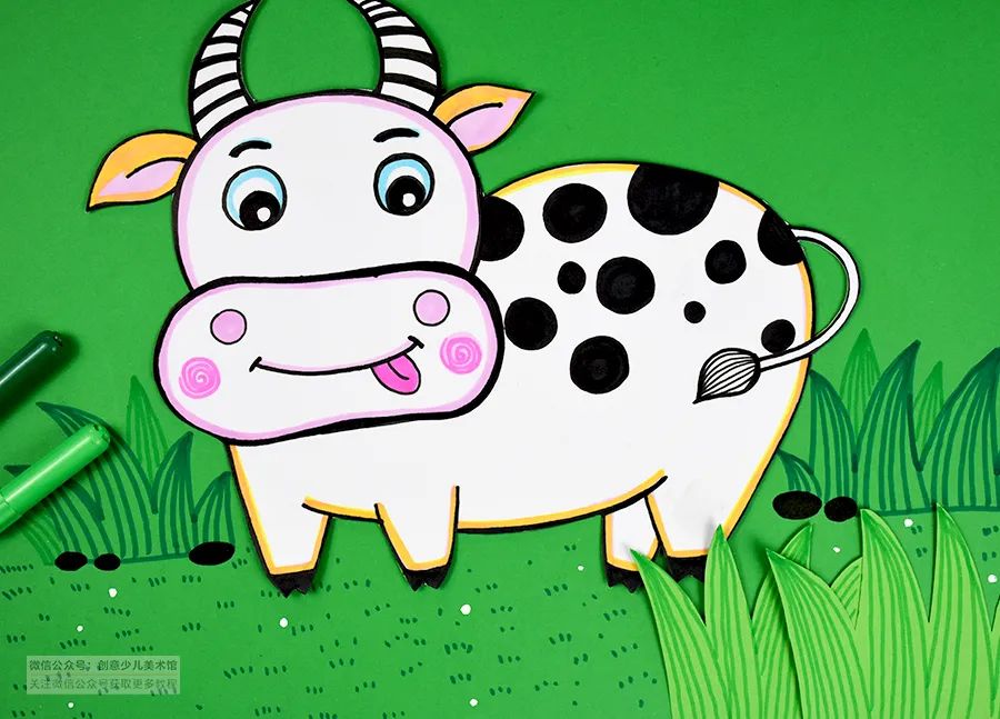 画牛怎么画如何画牛