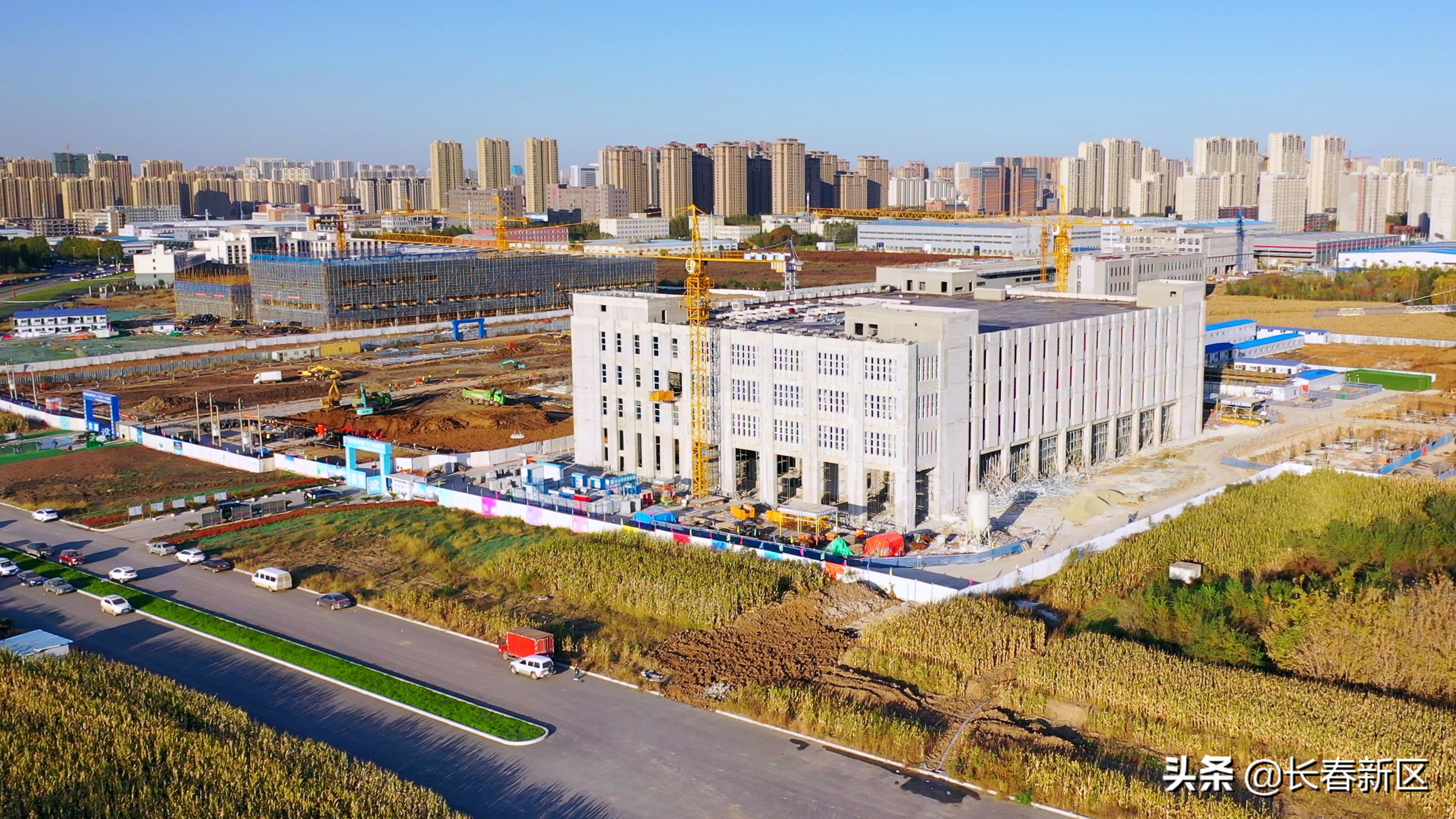 长春高新区生物医药产业园（一区）项目：打造产业化生产基地 为医药健康产业发展注入新动能