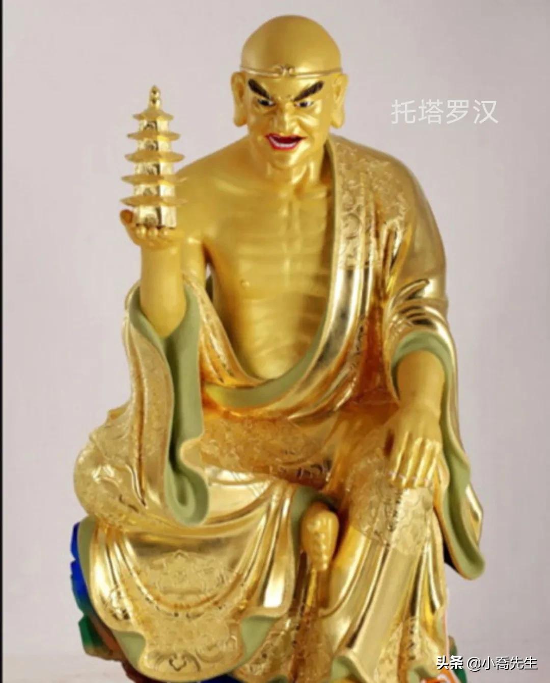 佛教中十八罗汉的排位及各自来历