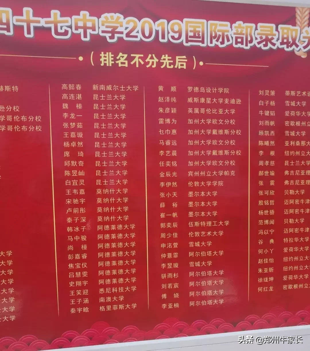 重点！外高、省实验及四中等高中2019年高考成绩红榜汇总
