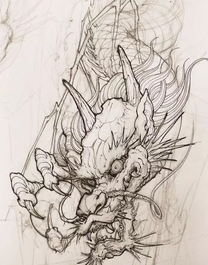 身上纹盘龙有什么意义和讲究_达一风水网