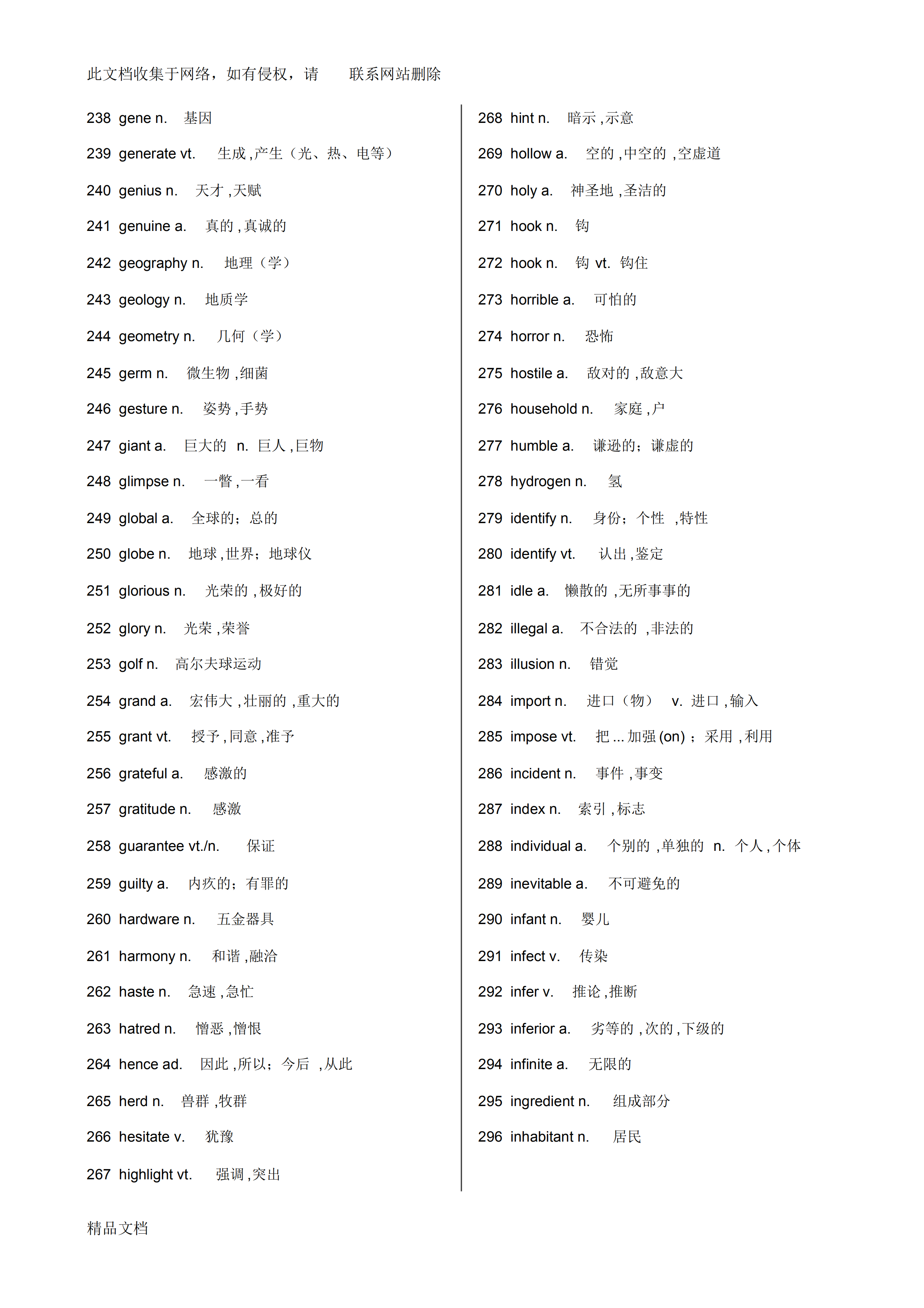 2021年高考英语晨读单词表，688个高频词，每天10分钟