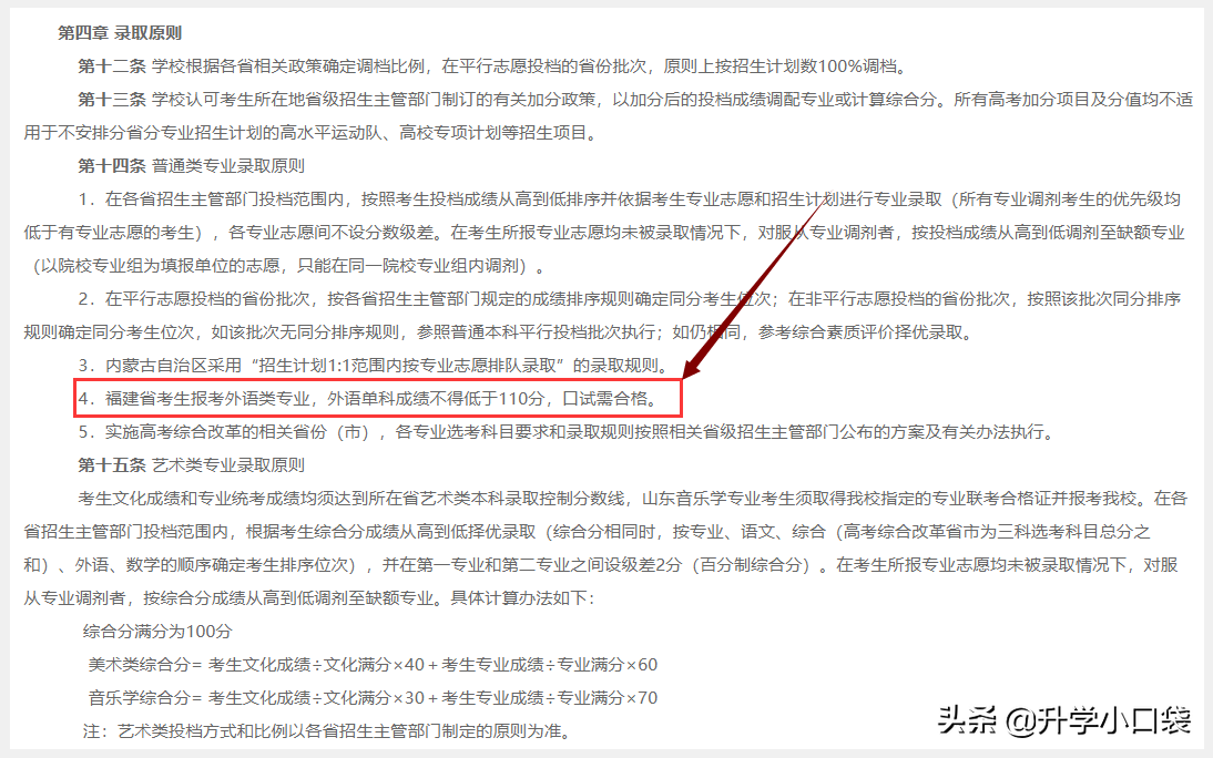 福州大学2021招生章程出炉，外语类专业，这类考生不要报考