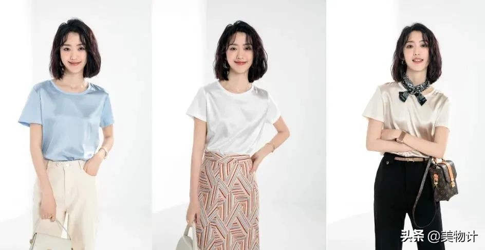 真丝华服，柔光流转间尽显高贵气质与细腻质感