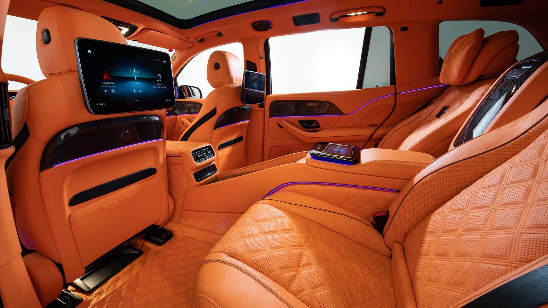 800马力的迈巴赫GLS！巴博斯再次出手奔驰旗舰SUV，24寸轮圈够狠