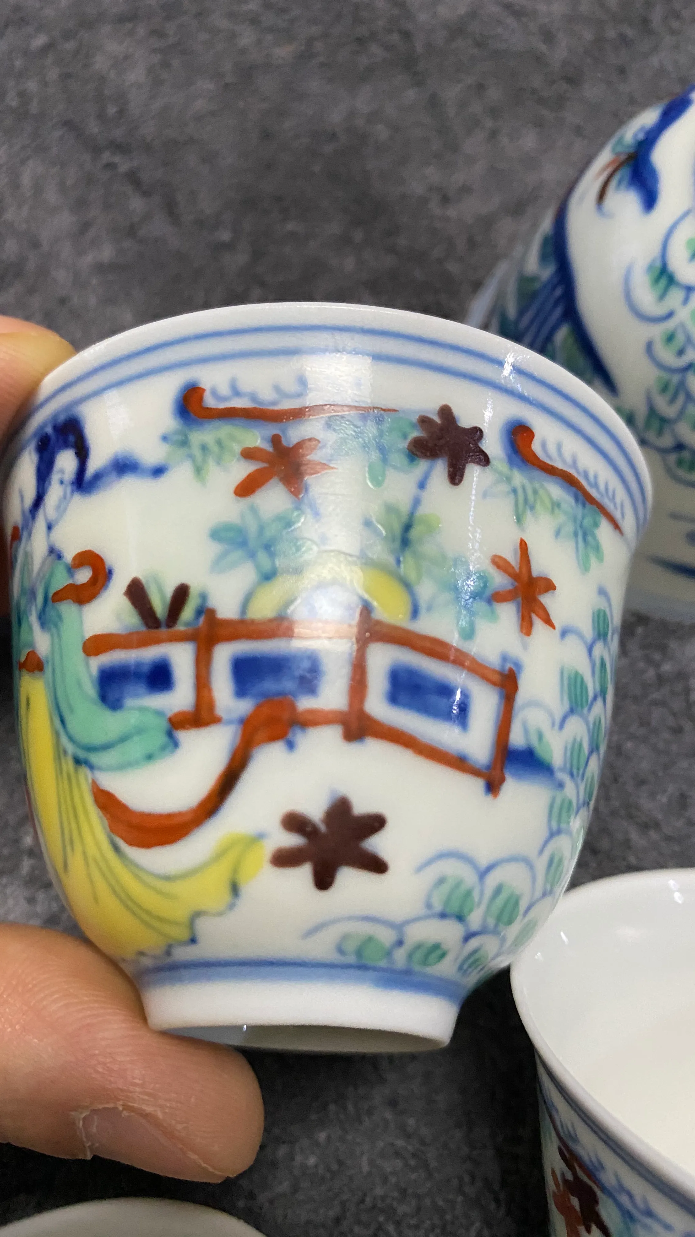 大明成化斗彩瓷器鉴定要点分享~成化真品打样!