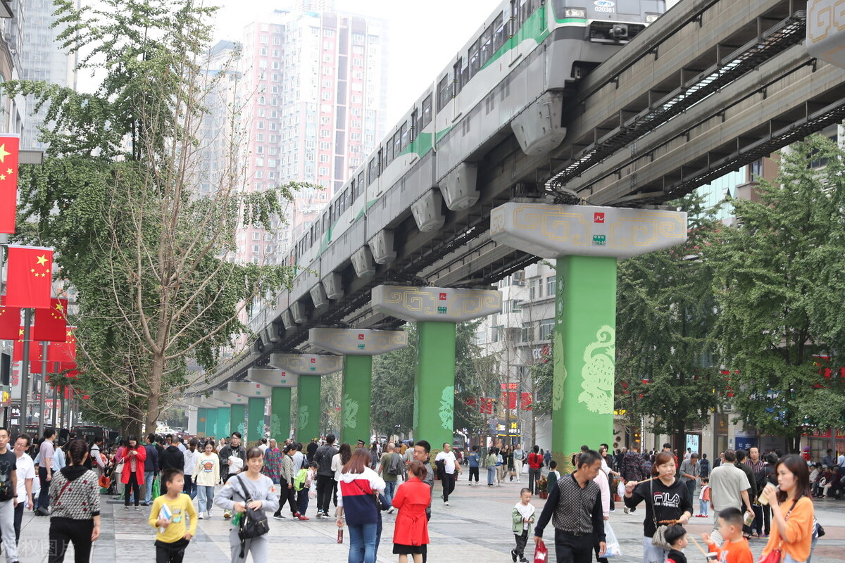重庆的城市核心——商圈