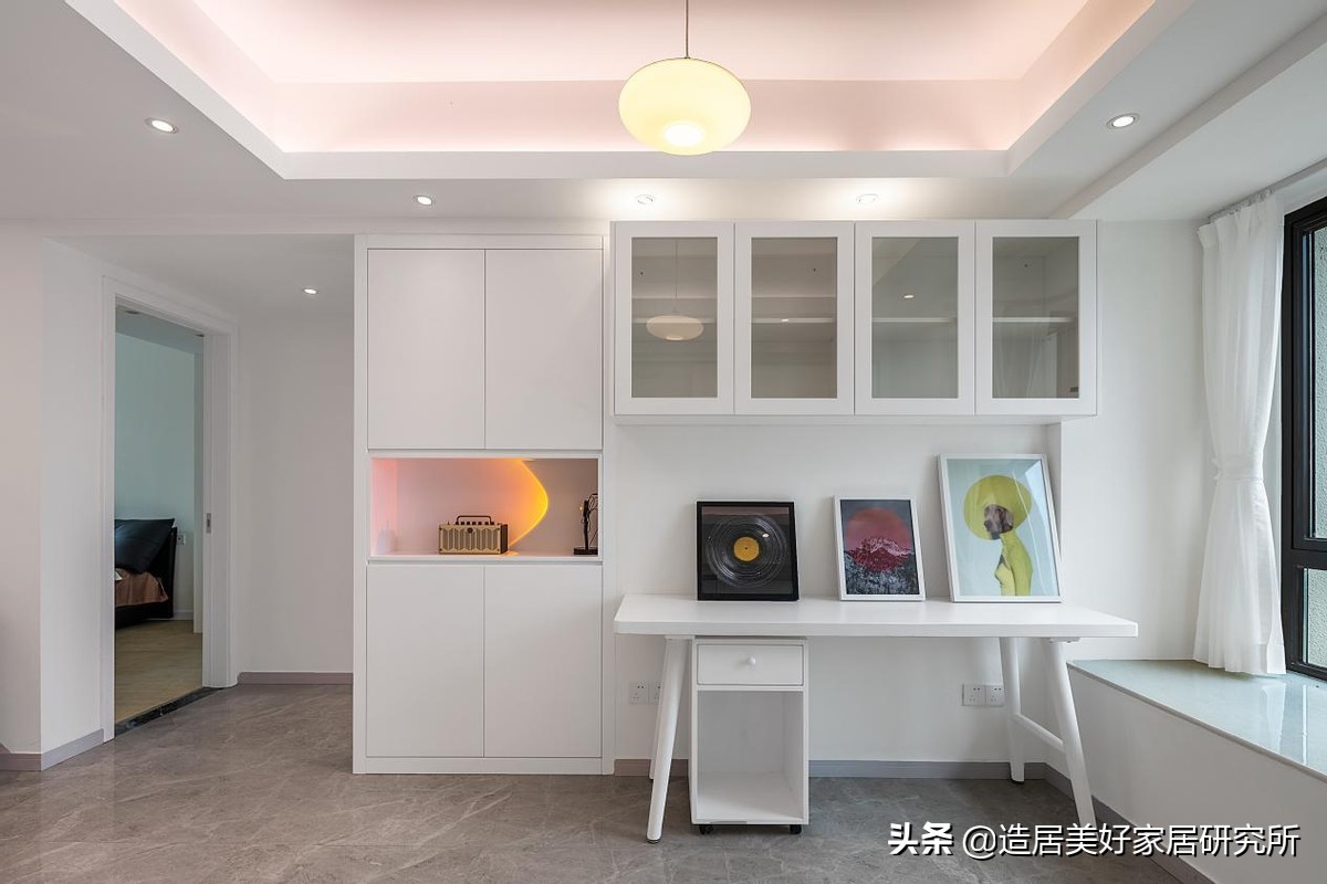 【親子宅設計精選】70平純白小家，衣帽間+洗衣區+電競區，想要的通通都有