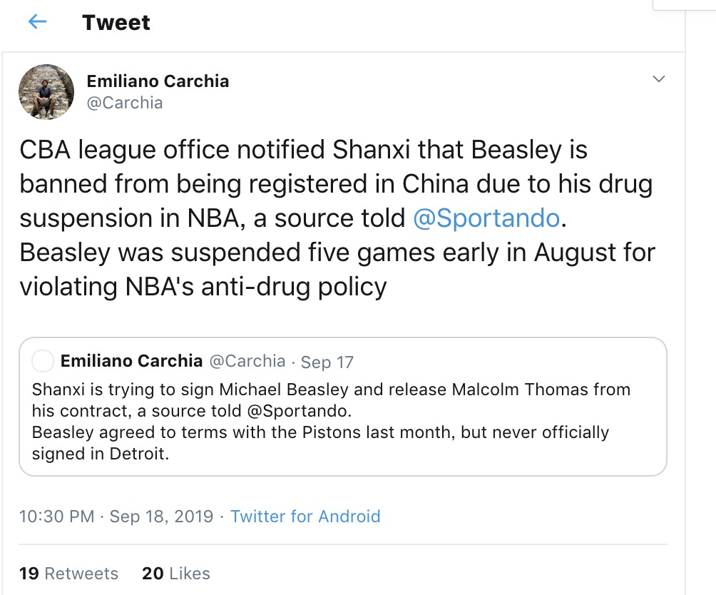 cba比斯利为什么被禁赛(拉入黑名单！曝CBA官方点名封杀比斯利 要求山西队不能签他)