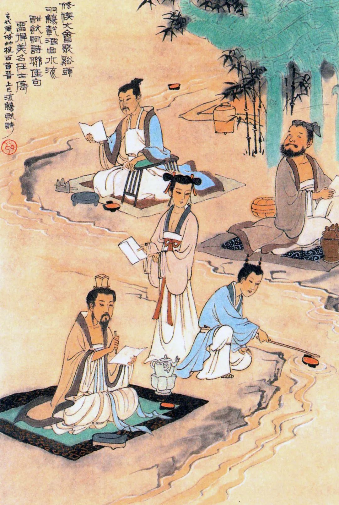 有人说,焚香抚琴,曲水流觞,联句赋诗,但那些只是式微不算消亡,你要有