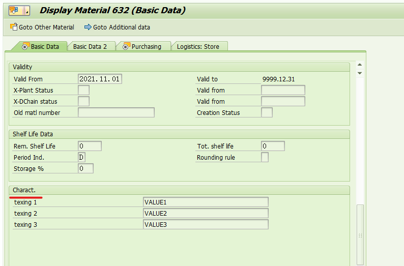 SAP RETAIL MM41 创建的商品主数据里为啥会有Vendor Char.按钮？