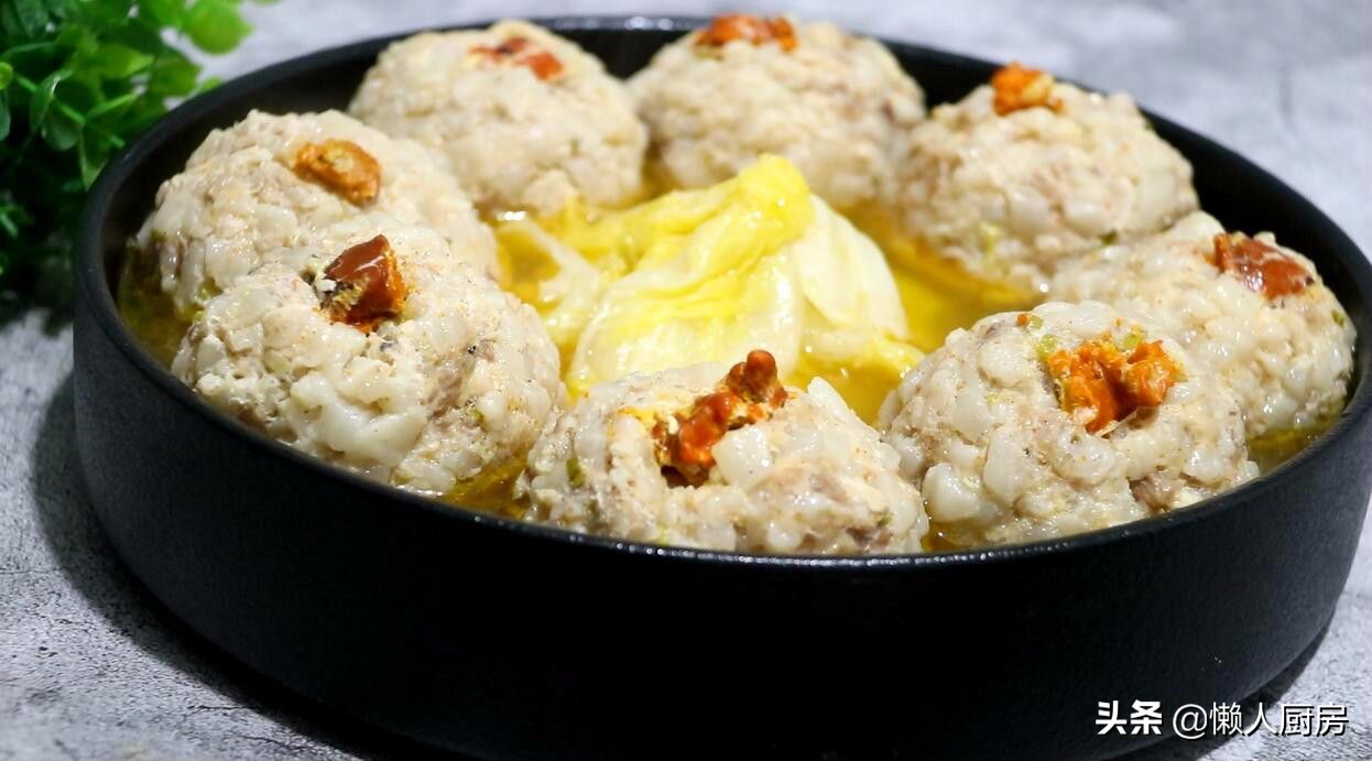 蟹粉獅子頭,蟹粉獅子頭的做法
