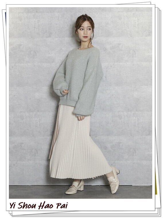 优雅而又知性！白色乐福鞋的秋冬搭配24例