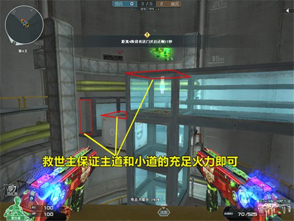 《穿越火线》夜幕追击通关路线详解
