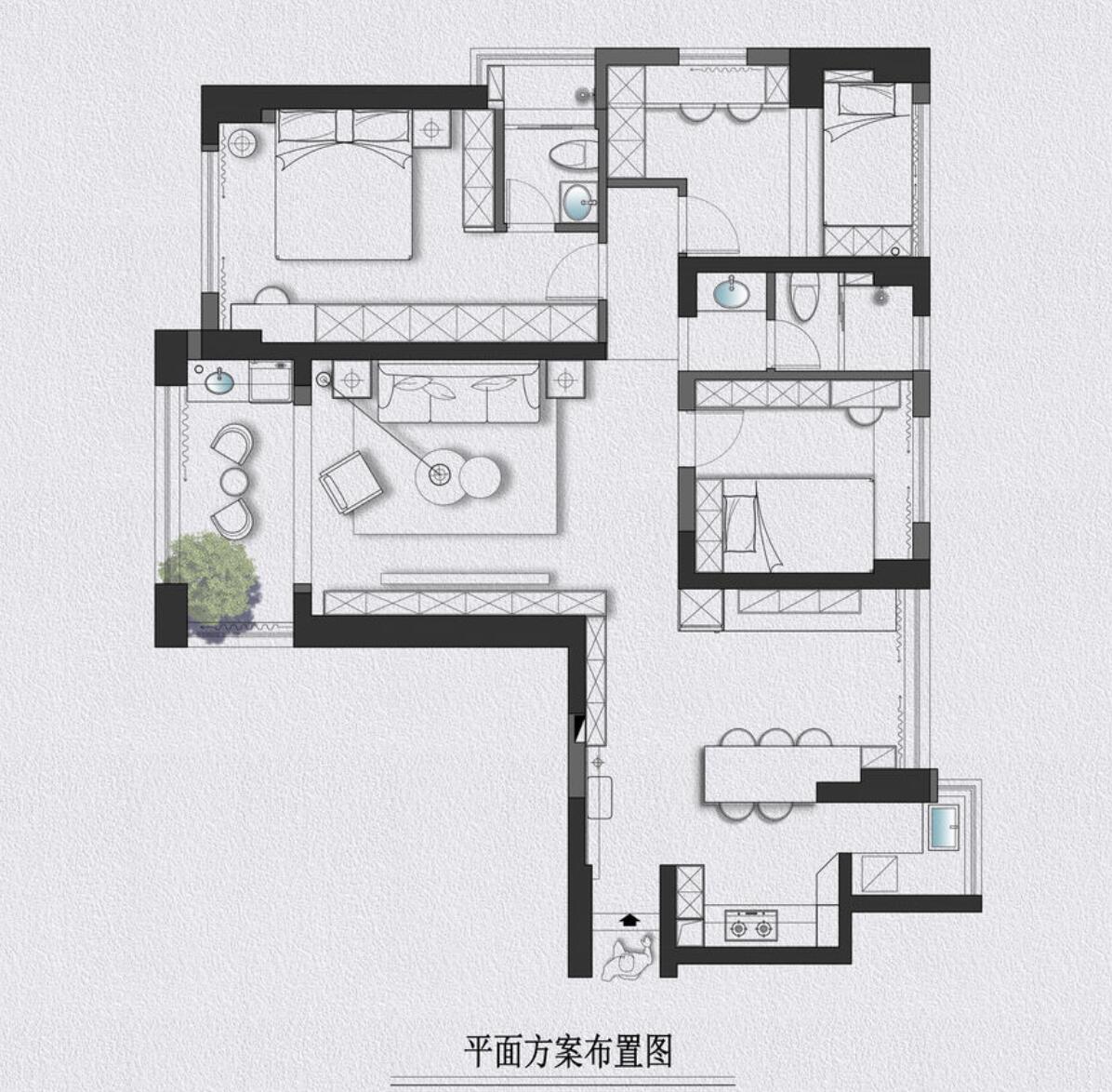 看了她家，才知道什么是品味，全屋色调统一，满满的高级感