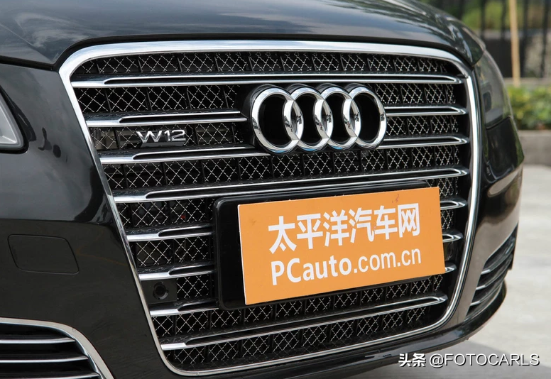 W12奥迪A8L 6.3实拍，很喜欢这个档杆，别在它面前提霸气