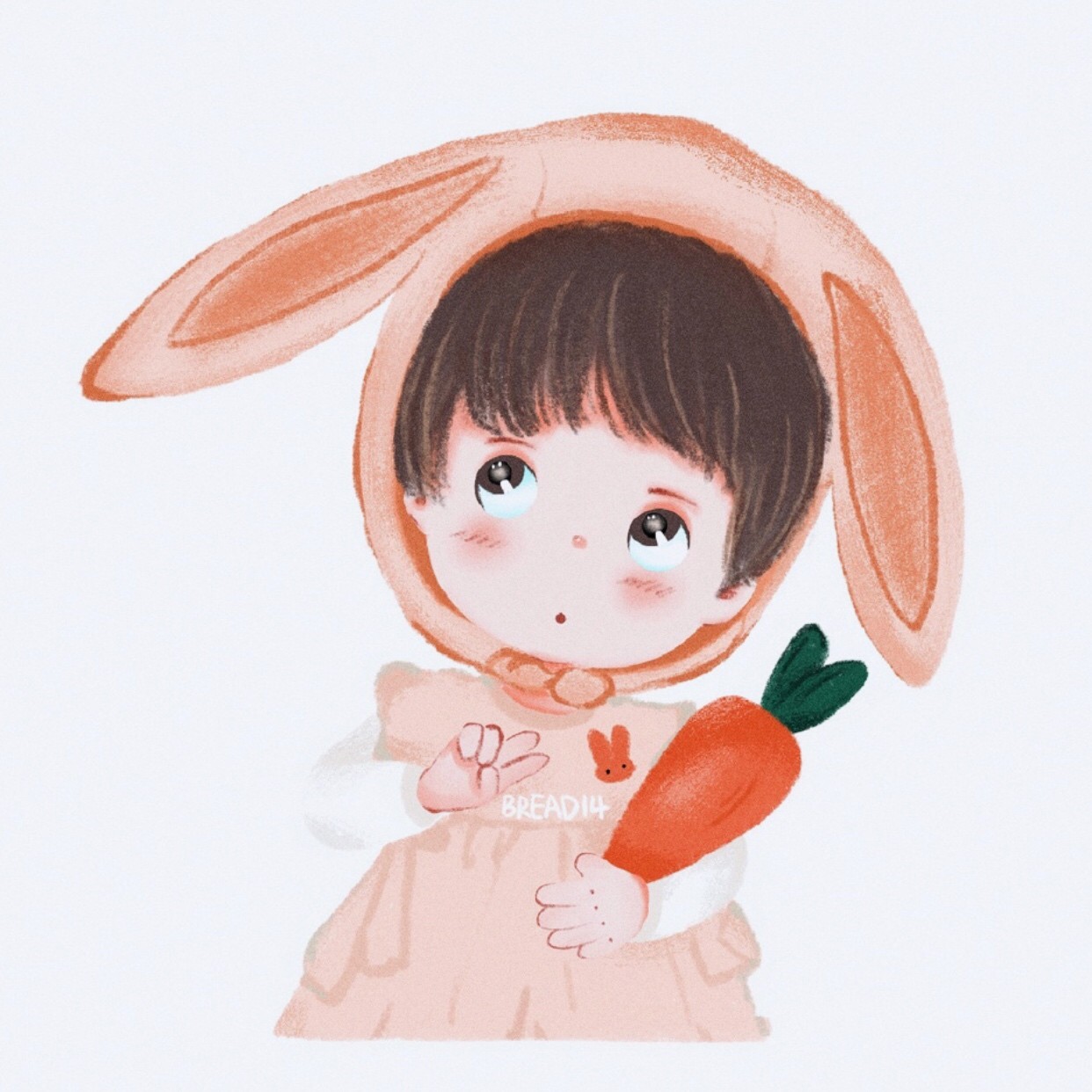 乖宝宝卡通头像 我的岁月因你而暖 你就是我最最甜的礼物