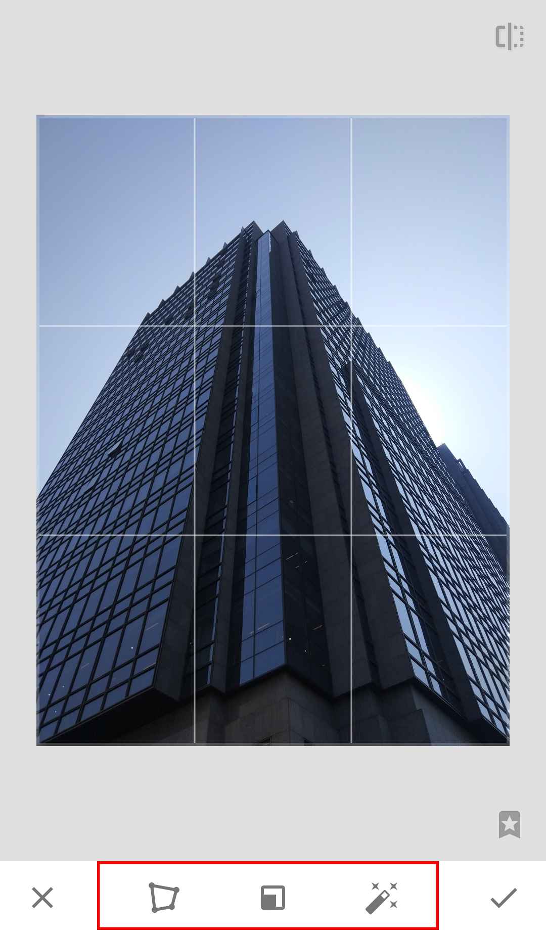 Snapseed后期修图教程（五）：旋转和视角工具