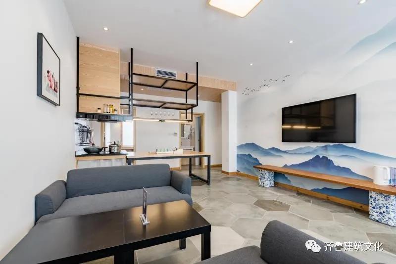 花筑·柒舍民宿｜旧厂房改造南山最美手绘平台