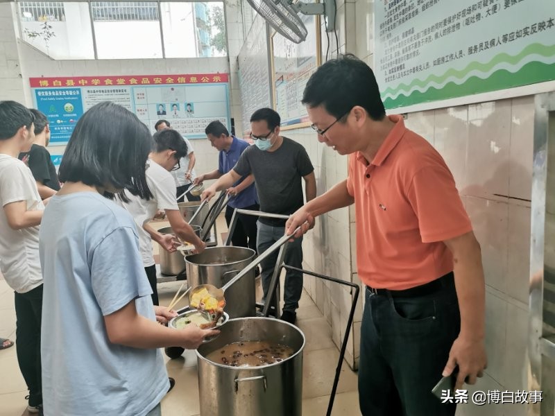 广西博白县中学做了大量工作，确保考生以最佳状态参加高考