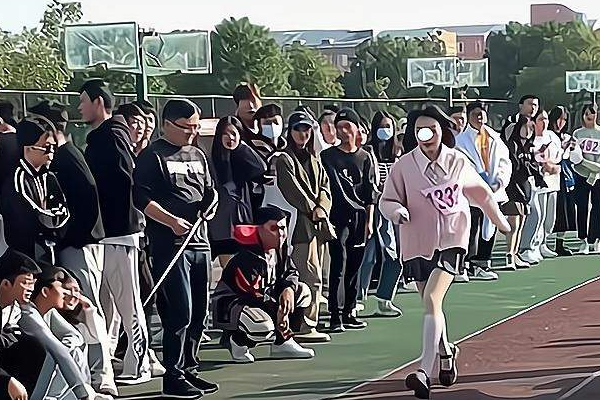 江西一高校运动会，女生穿“白丝”跳远，黑丝长跑，更多图片曝光