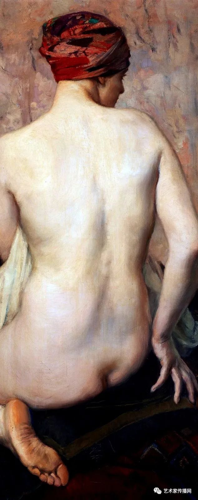 比利时艺术家女人体油画，楚楚动人，不止是笔触之美