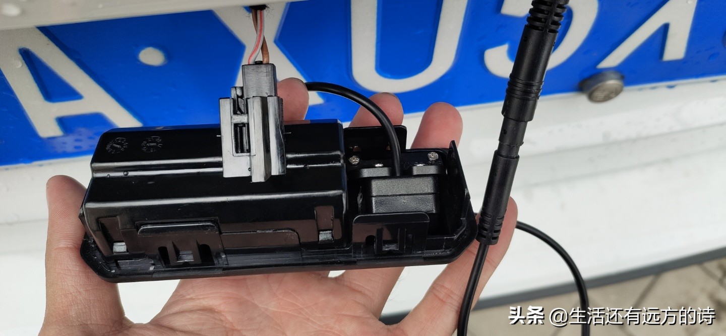 仅需85元，捷达VS5自己动手加装倒车影像，居然还带轨迹