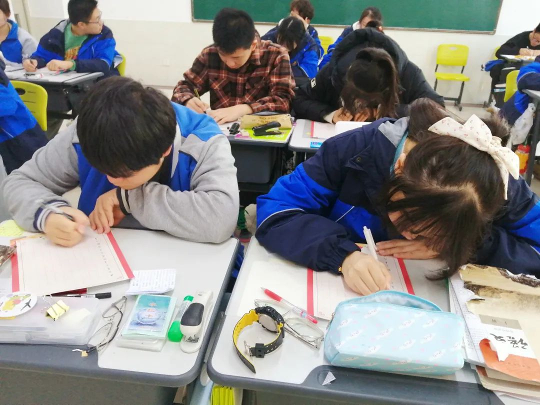 书写经典，传承文化 | 潍坊恒德实验学校高二年级硬笔书法大赛纪实
