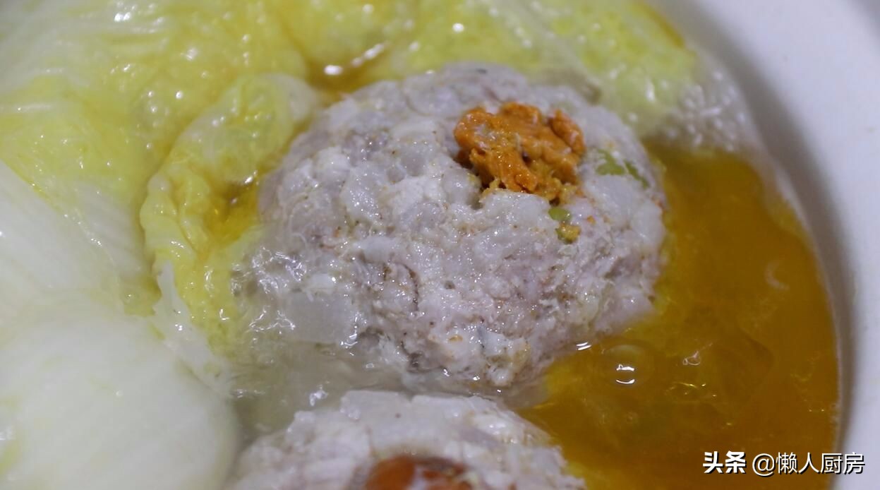 蟹粉獅子頭,蟹粉獅子頭的做法