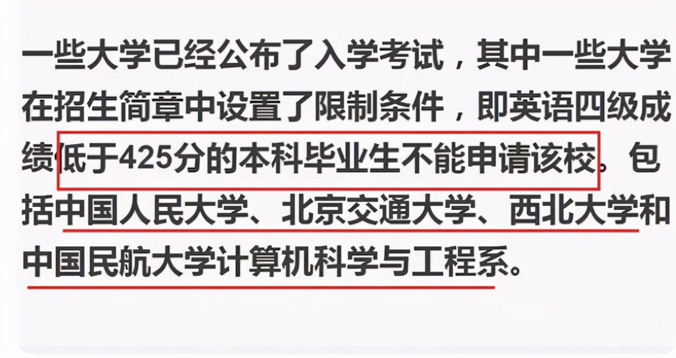 2022考研有新规，英语四级或成报名门槛，部分学生户籍地也有要求