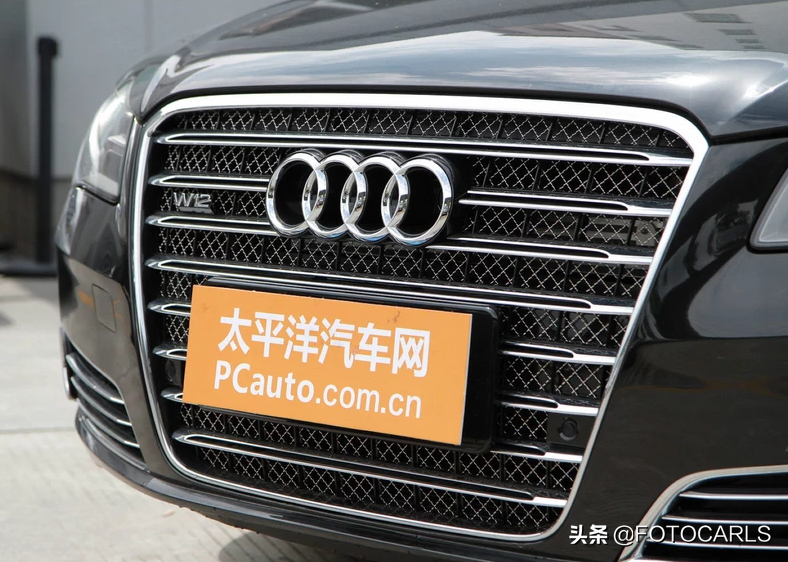 W12奥迪A8L 6.3实拍，很喜欢这个档杆，别在它面前提霸气