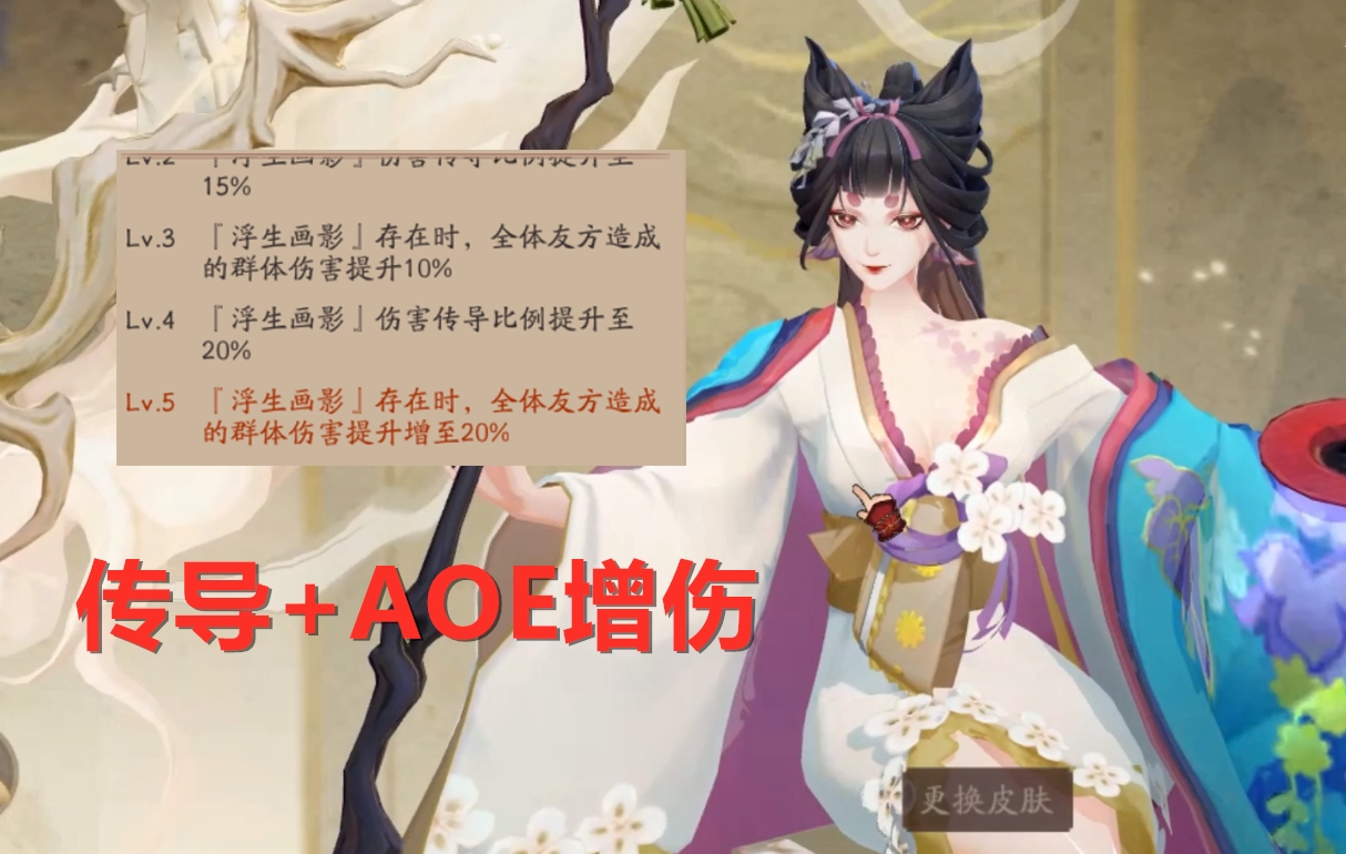 阴阳师：SP花鸟卷强度概览，斗技很尴尬，PVE非常之好用
