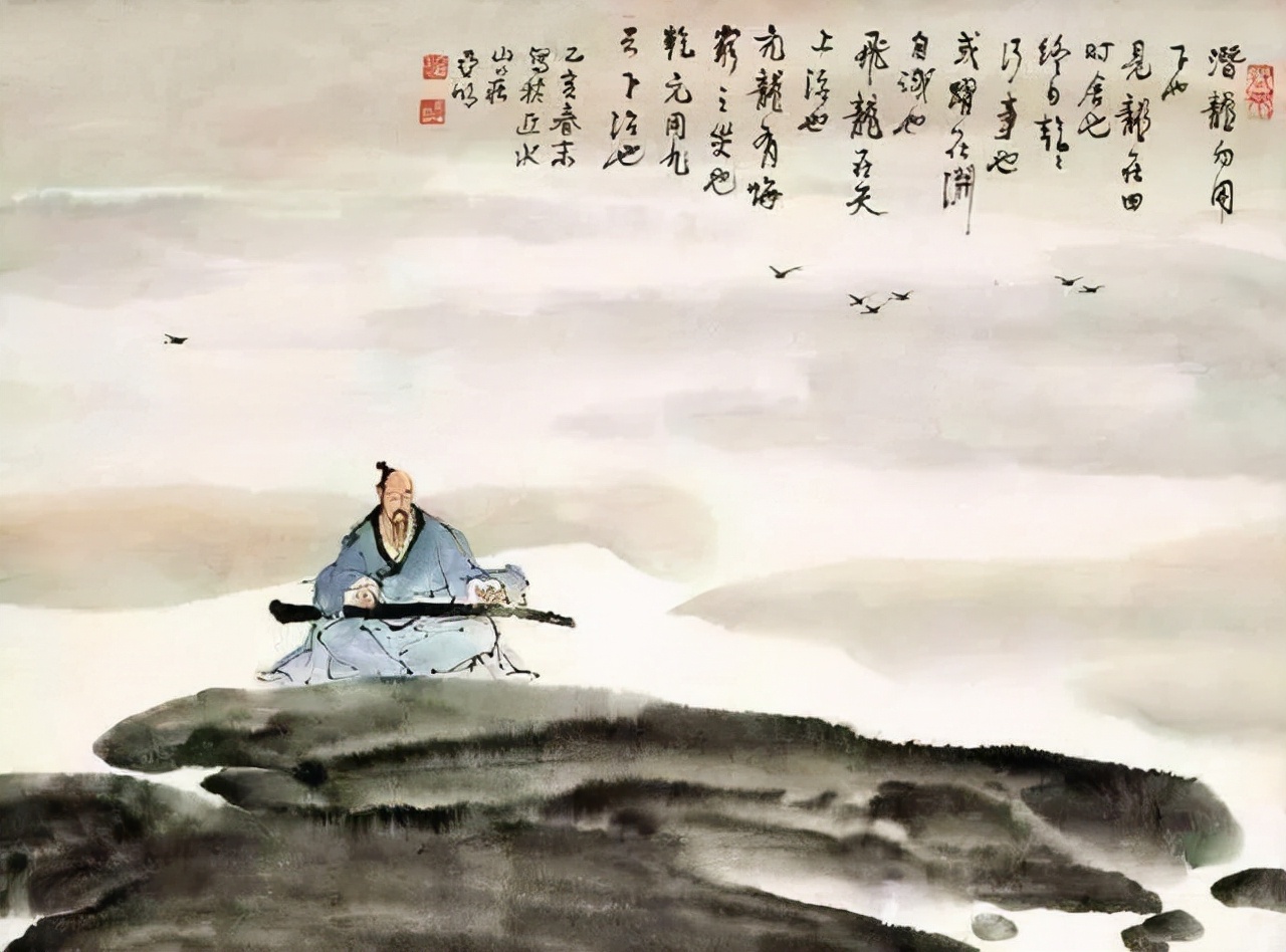 高傲的孤松嵇康，曾经被认为是神仙下凡，拒绝出仕被人憎恨