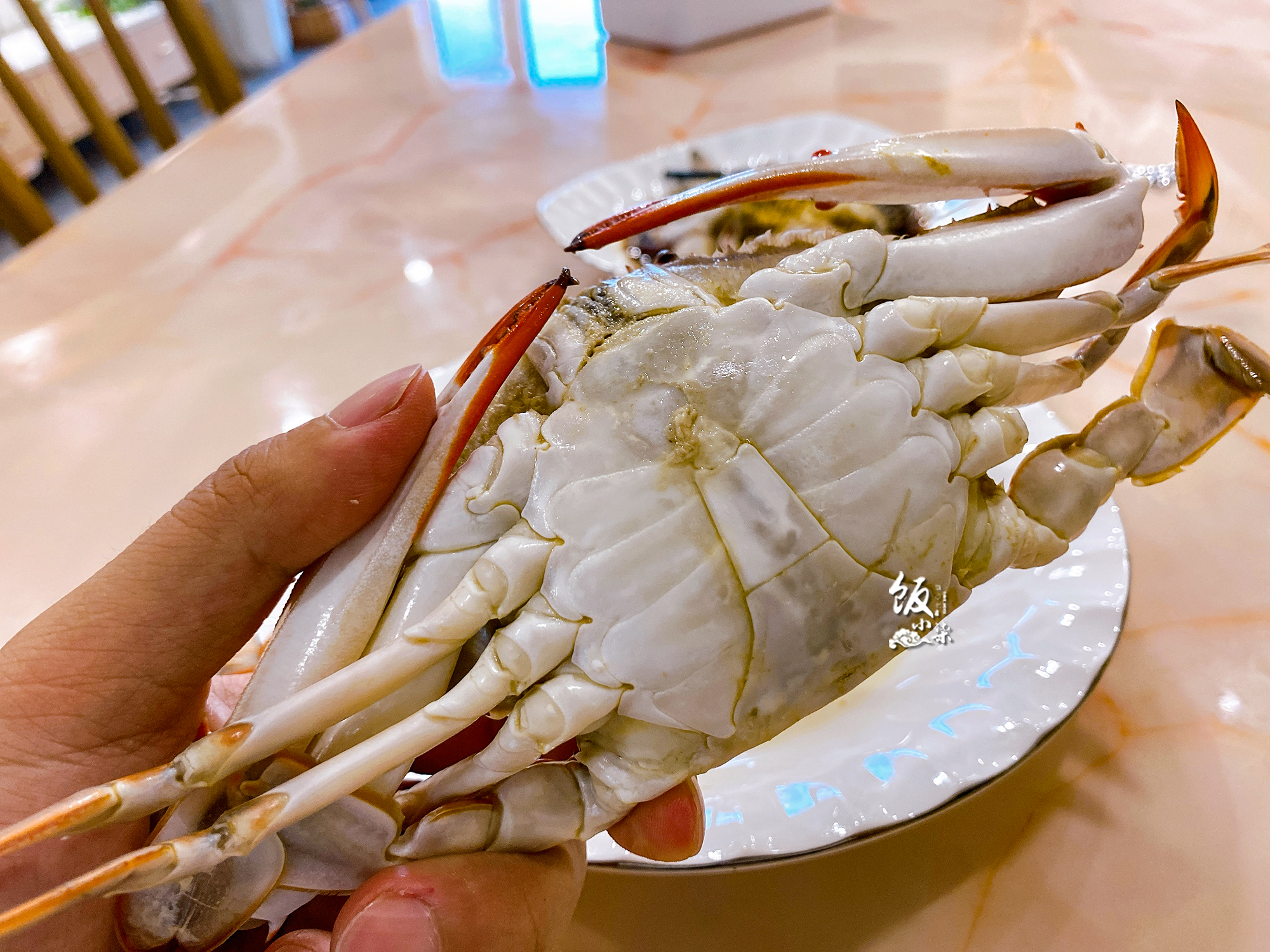 蒸梭子蟹时，不要直接上锅蒸，教你正确做法，蟹肉鲜嫩不流黄