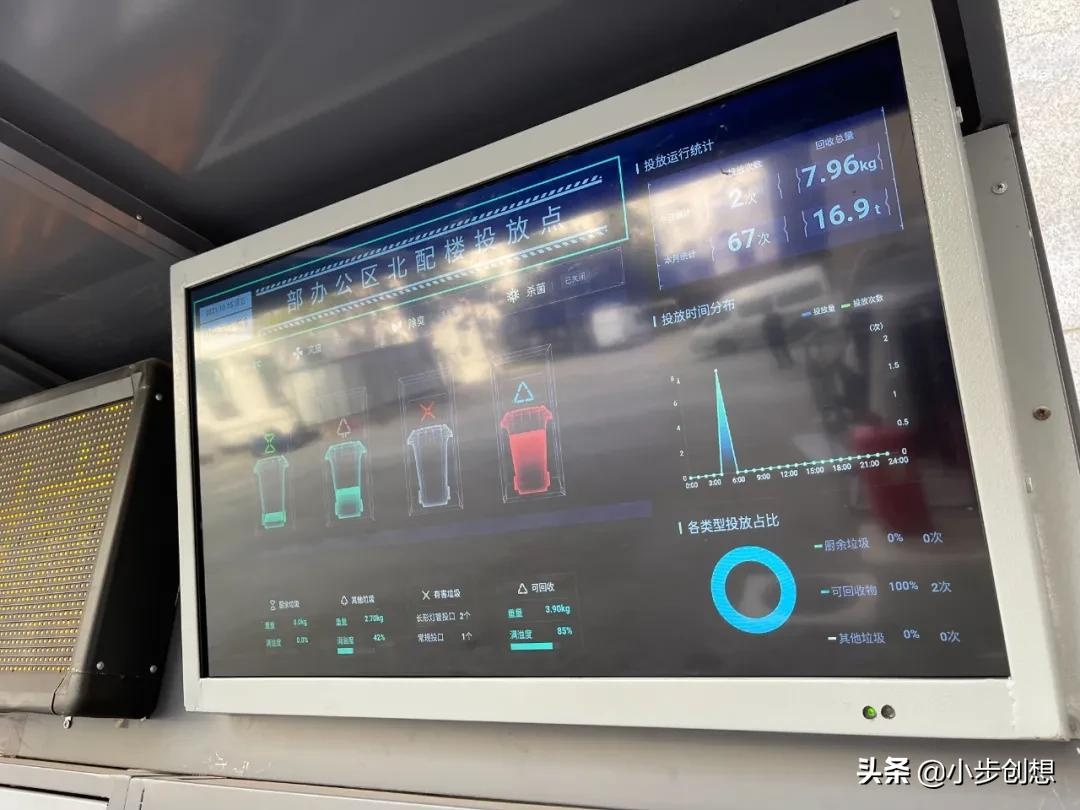 住房和城乡建设部办公区首个智能垃圾亭“上岗”