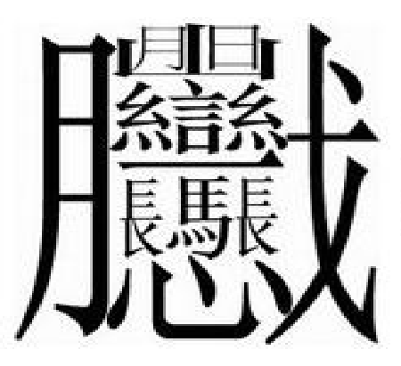 笔画最多的字512画(中国汉字笔画最多的汉字，你认识几个)