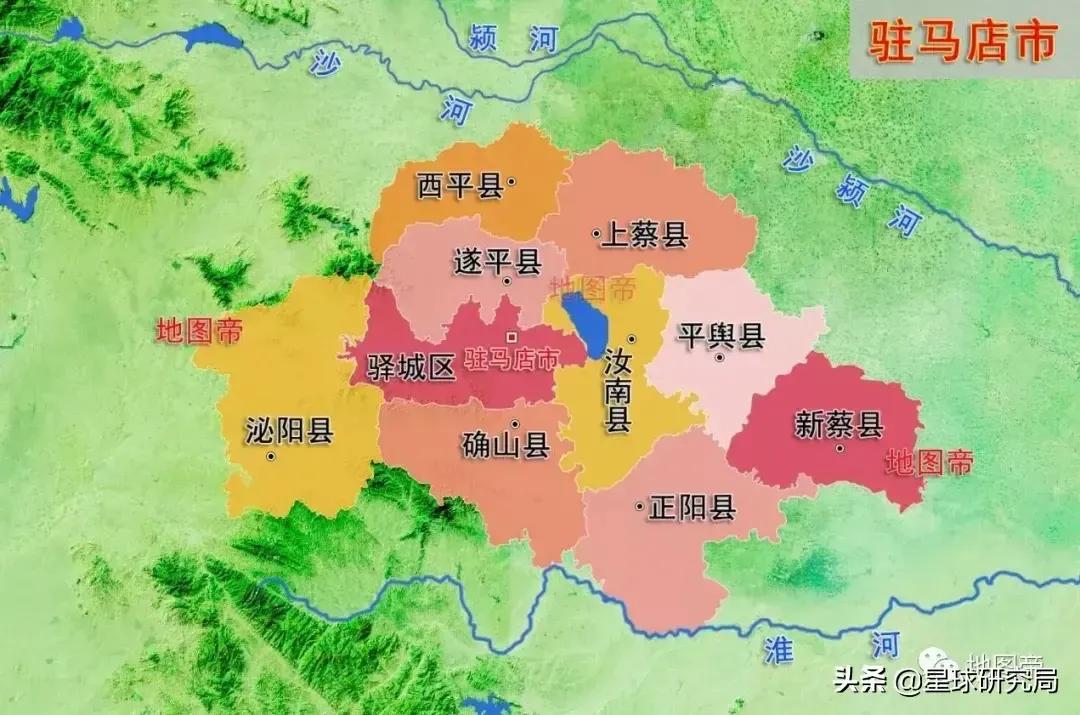 最新版‖河南省2020年标准地图（建议收藏）