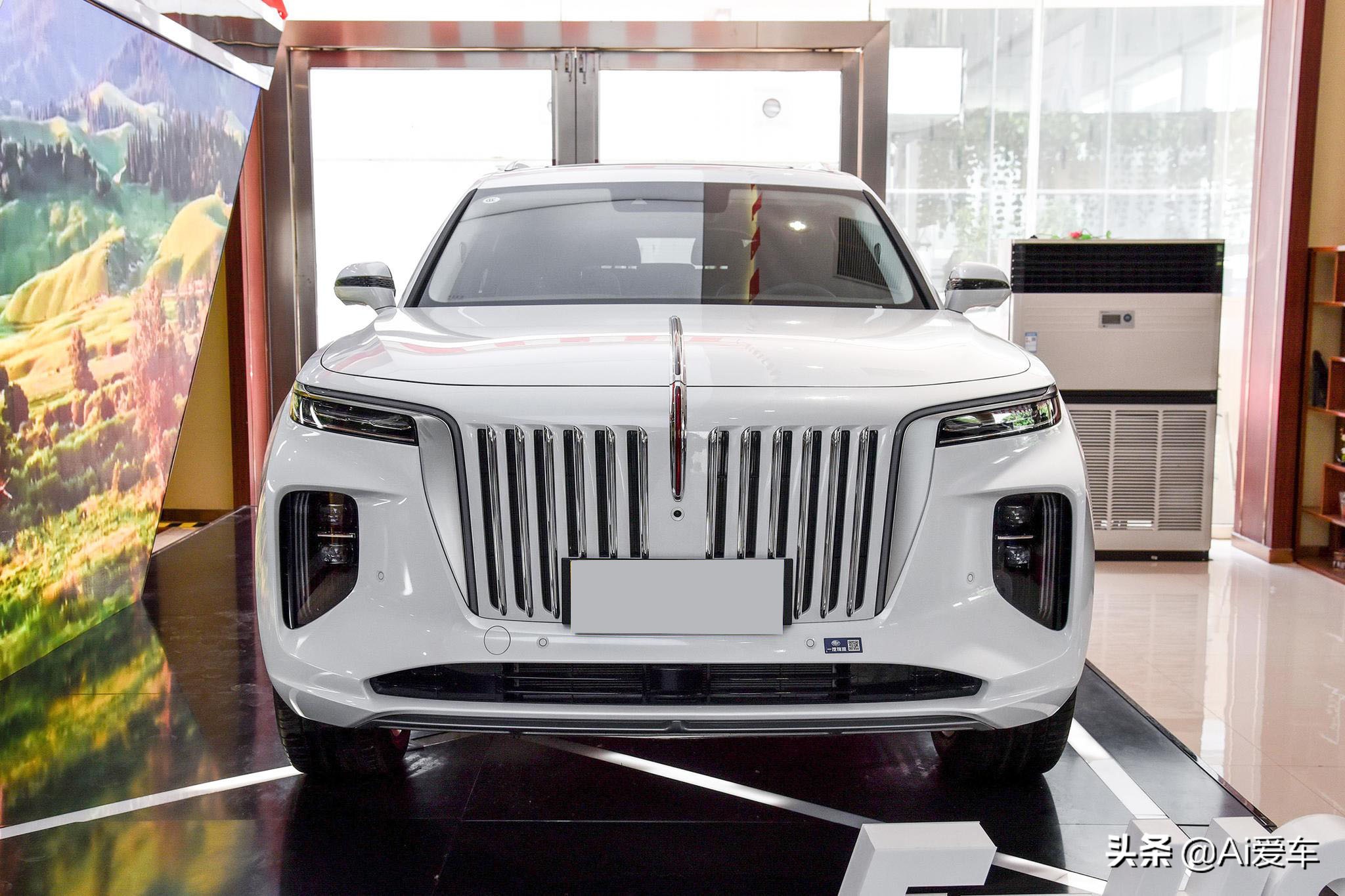 最便宜豪华顶级旗舰7座SUV，动力超V6且不烧油，带你看红旗E-HS9