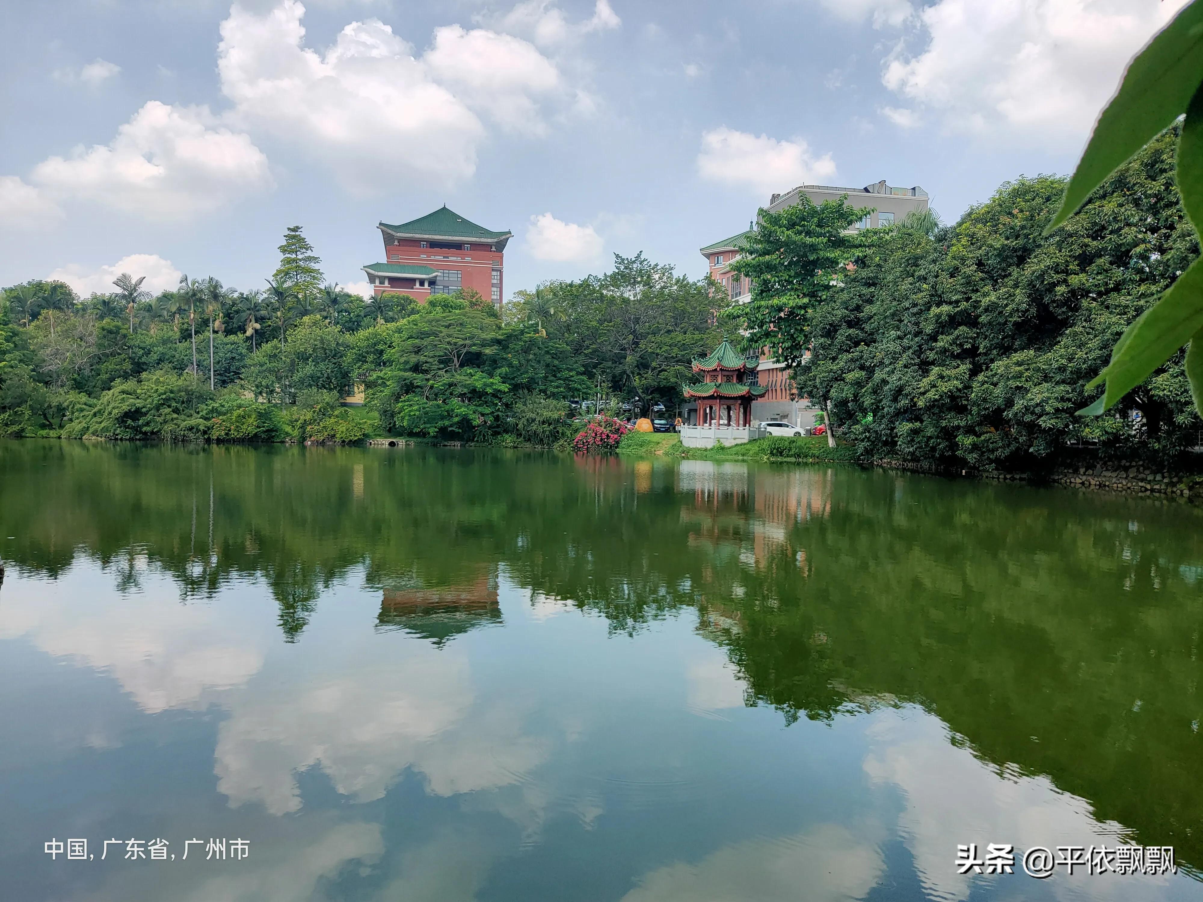华南农业大学有五湖，一日能游完吗？
